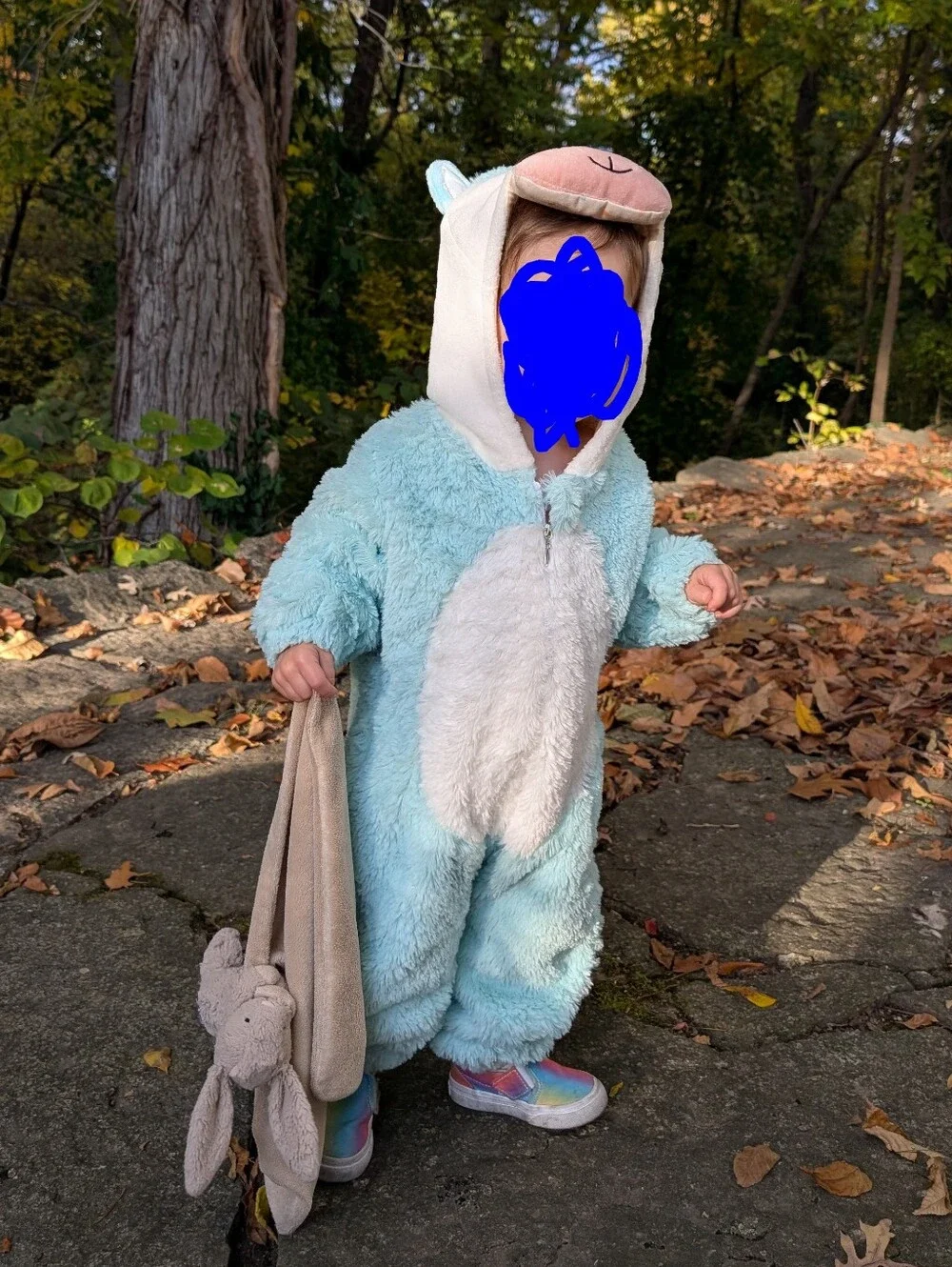 🦄 Coco Village Plush Mint Unicorn One-Piece Halloween Costume (2t)